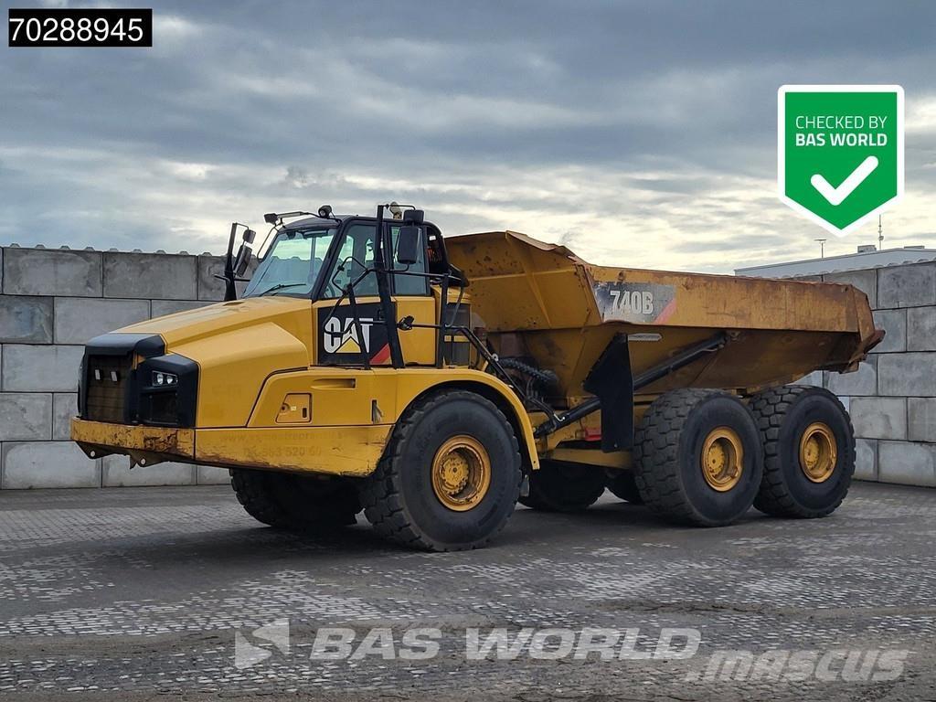 CAT 740 B Karjeriniai savivarčiai