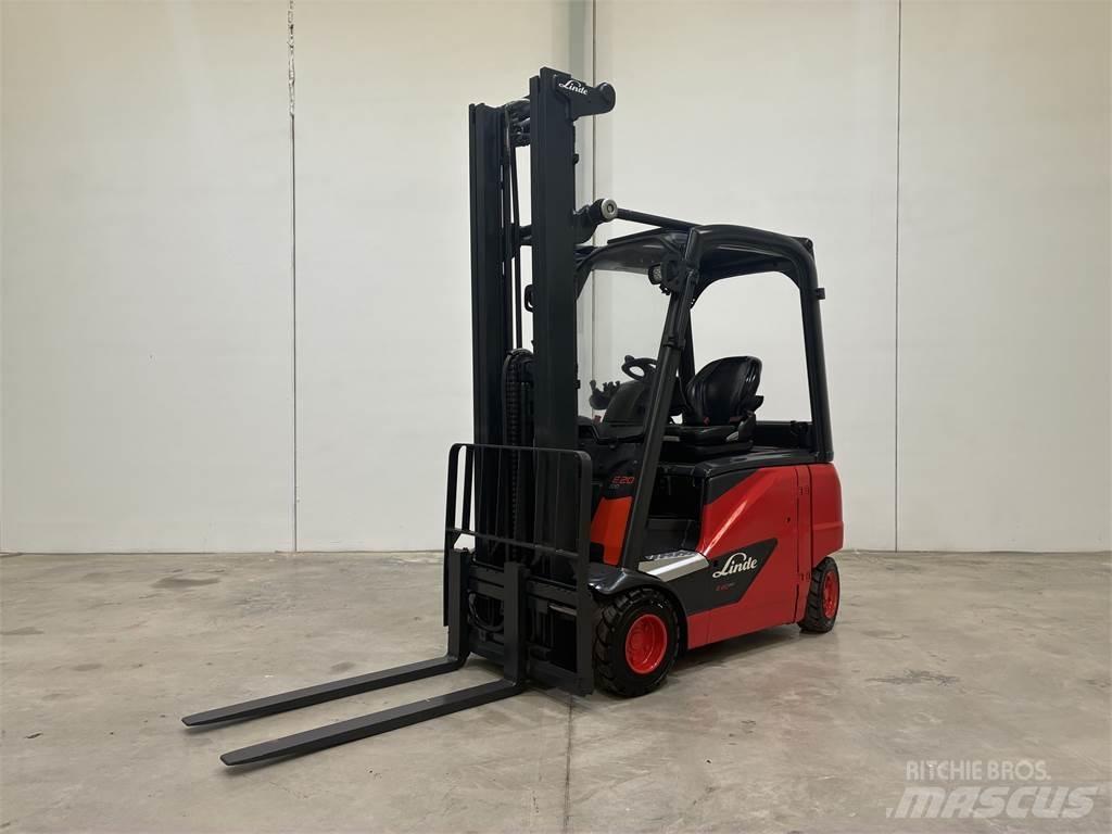 Linde E20PH 02 Elektriniai šakiniai krautuvai