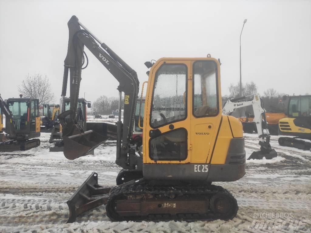 Volvo EC 25 Mini ekskavatoriai < 7 t