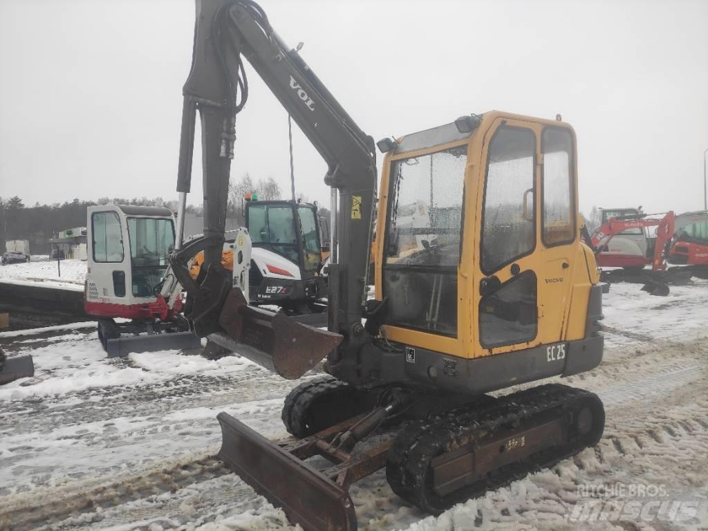 Volvo EC 25 Mini ekskavatoriai < 7 t