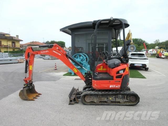 Kubota U17-3 a Mini ekskavatoriai < 7 t