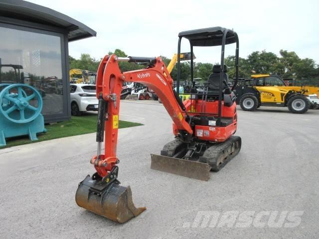 Kubota U17-3 a Mini ekskavatoriai < 7 t