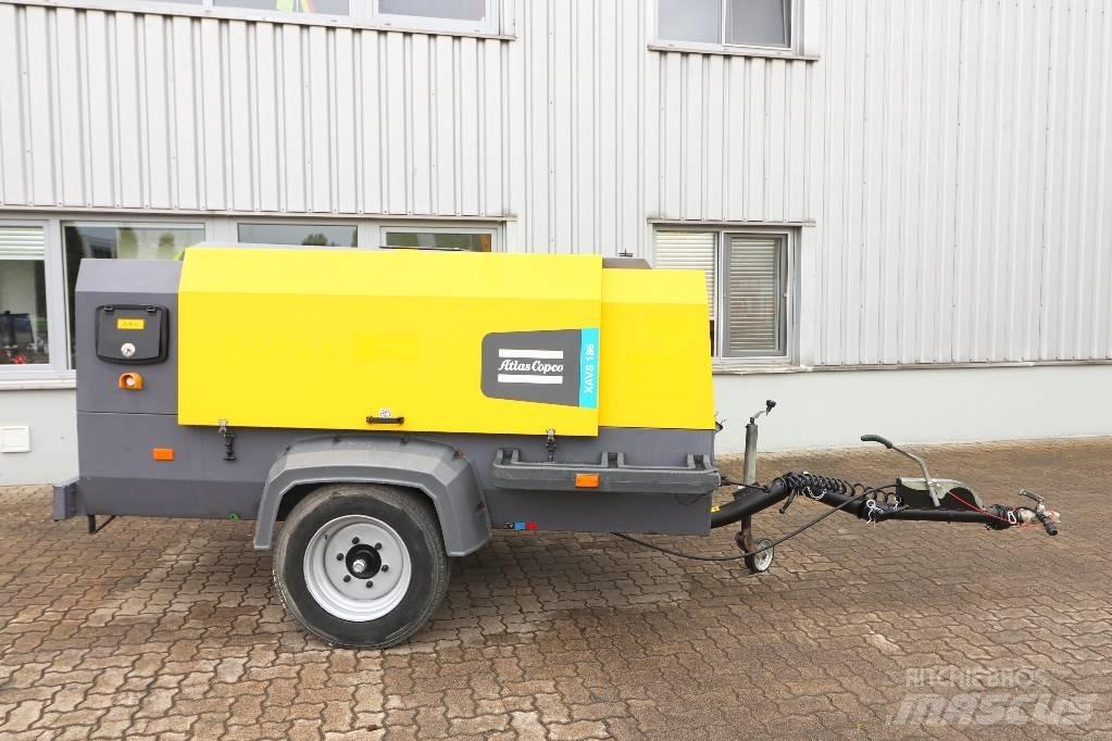 Atlas Copco XAVS 186 Kompresoriai