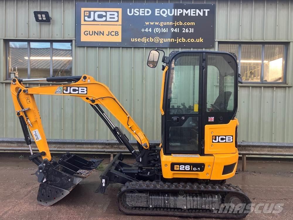 JCB 26C-1 Mini ekskavatoriai < 7 t