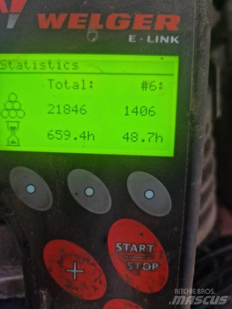 Welger D6060 Stačiakampių ryšulių presai