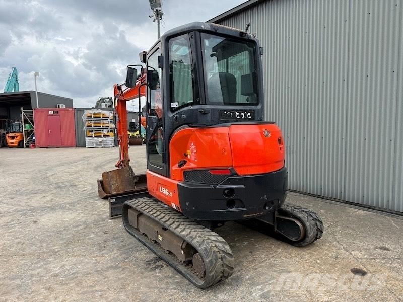 Kubota U 36-4 Mini ekskavatoriai < 7 t