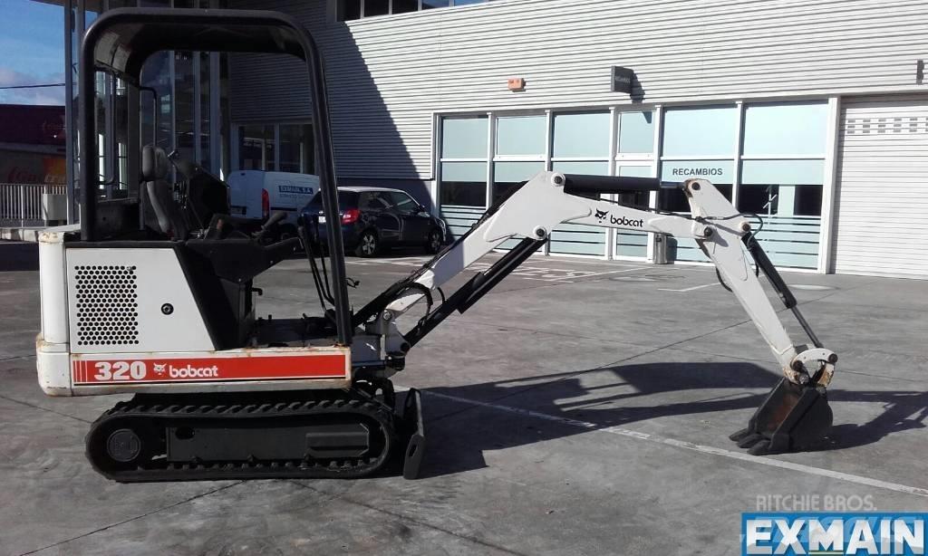 Bobcat X 320 Mini ekskavatoriai < 7 t