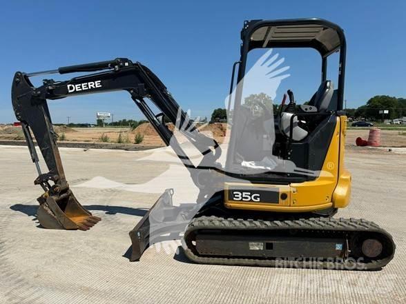 John Deere 35G Mini ekskavatoriai < 7 t