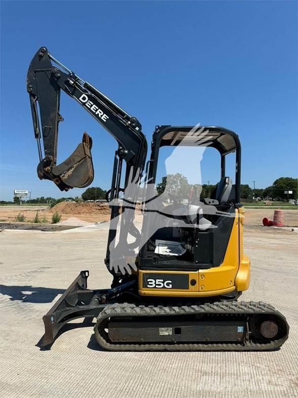 John Deere 35G Mini ekskavatoriai < 7 t