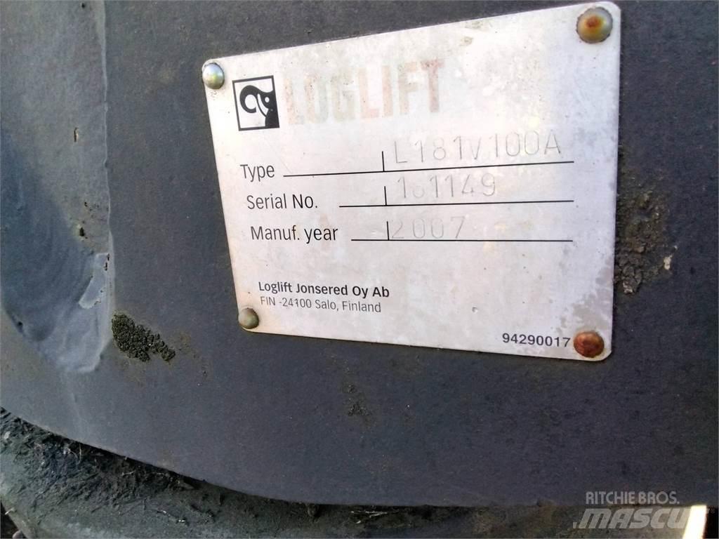 Loglift L181V Medžių kirtimo mašinų kranai