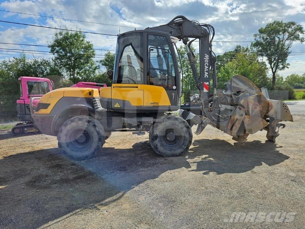 Mecalac 12 MTX Ratiniai ekskavatoriai