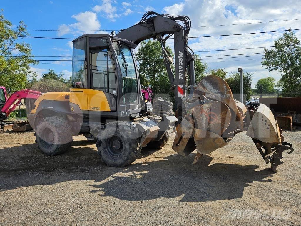 Mecalac 12 MTX Ratiniai ekskavatoriai