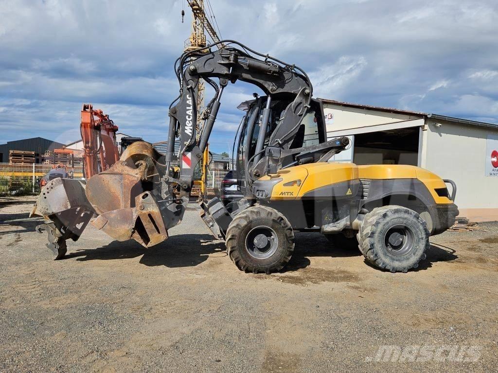 Mecalac 12 MTX Ratiniai ekskavatoriai