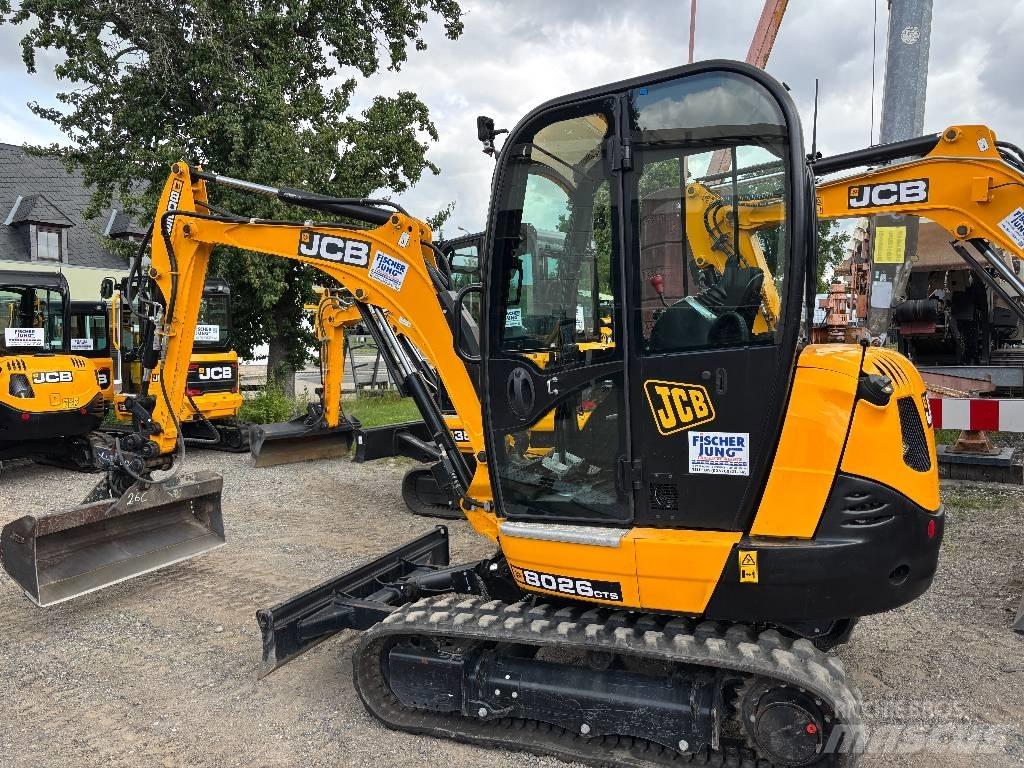 JCB 8026 CTS Mini ekskavatoriai < 7 t
