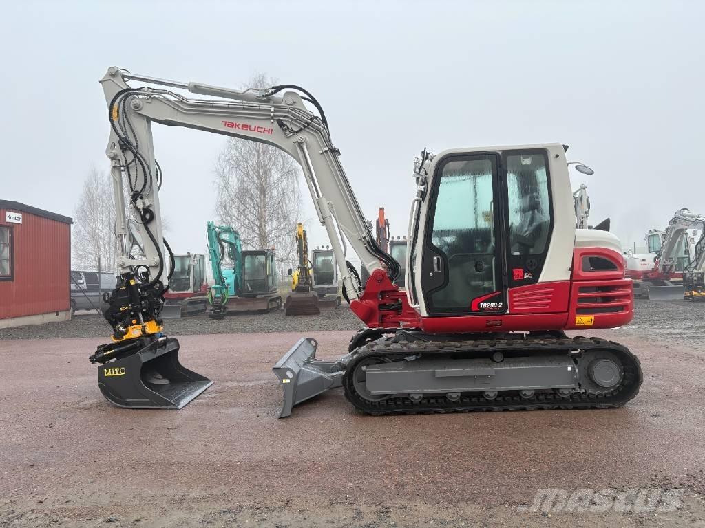 Takeuchi TB290 Vidutinės galios ekskavatoriai 7-12 t