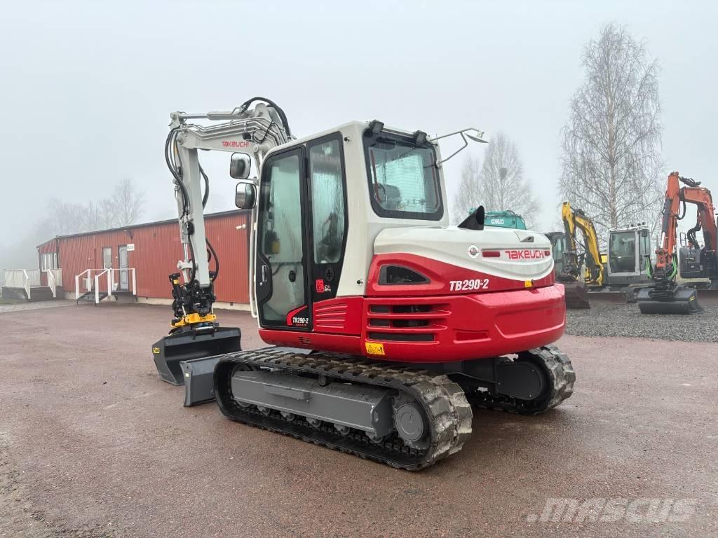 Takeuchi TB290 Vidutinės galios ekskavatoriai 7-12 t