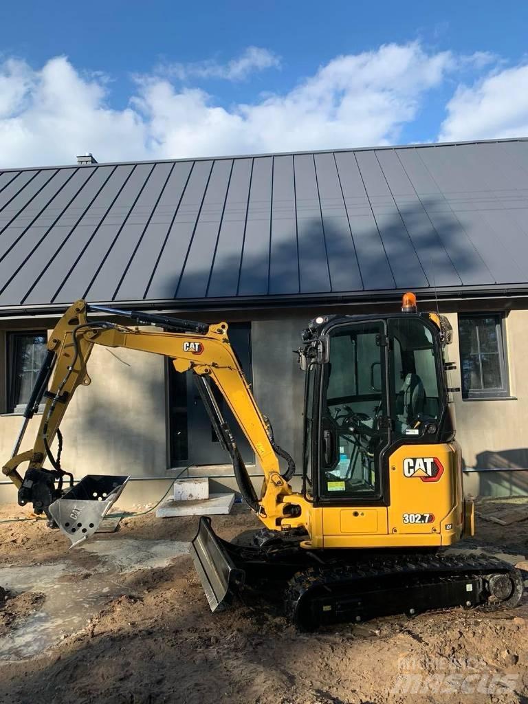 CAT 302.7 D CR Mini ekskavatoriai < 7 t