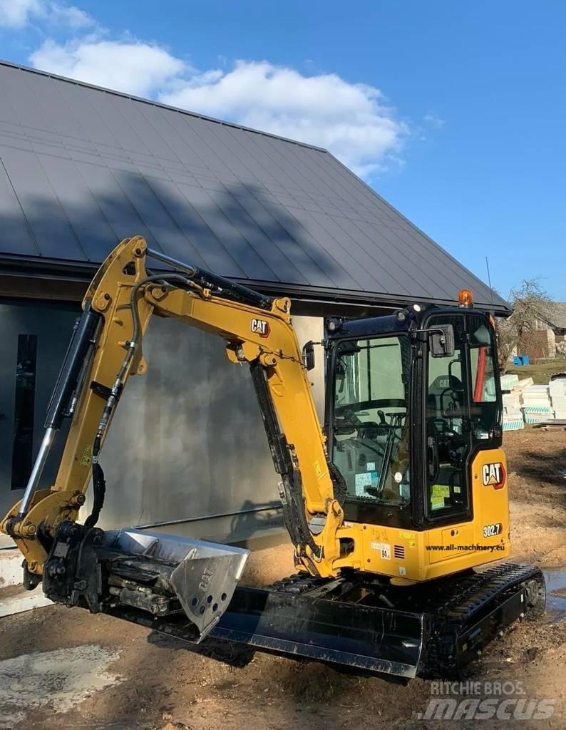 CAT 302.7 D CR Mini ekskavatoriai < 7 t