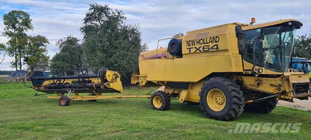 New Holland TX 64 Derliaus nuėmimo kombainai