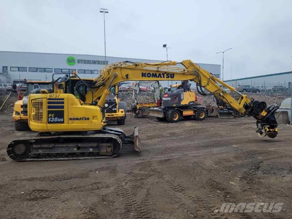 Komatsu PC 138 US-11 Vikšriniai ekskavatoriai
