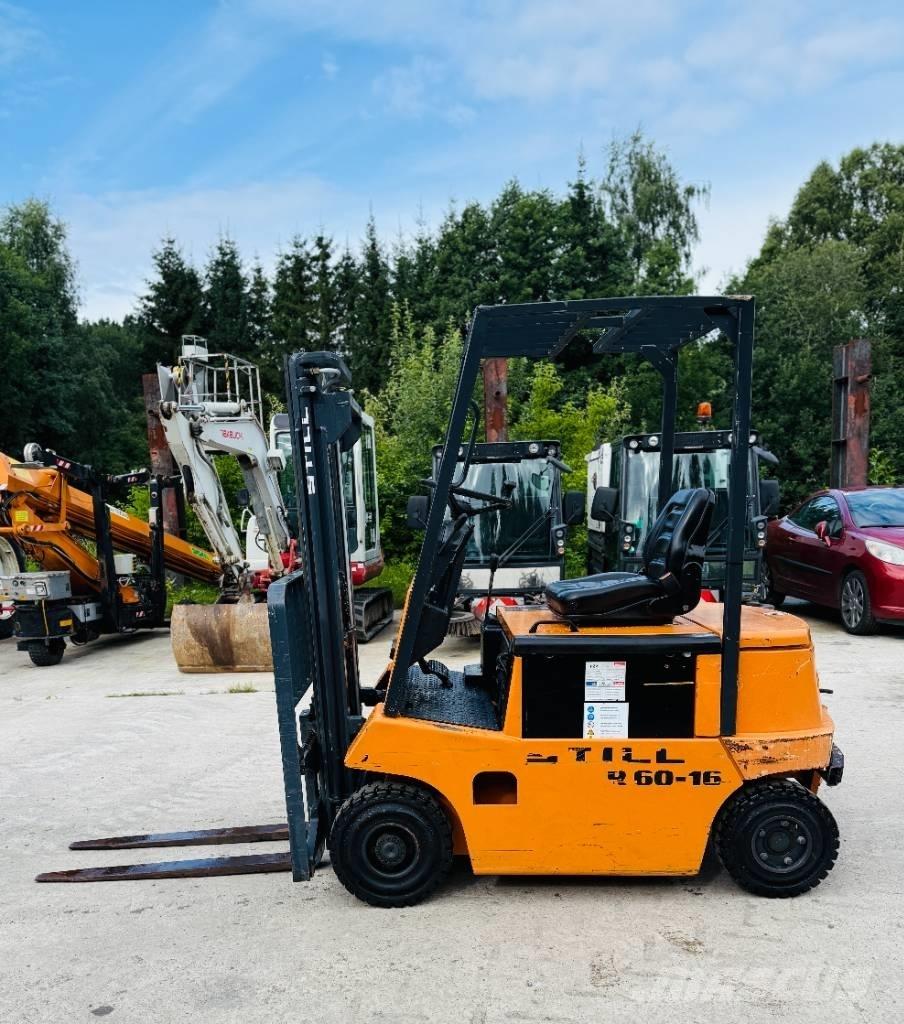Still R 60-16 Elektriniai šakiniai krautuvai