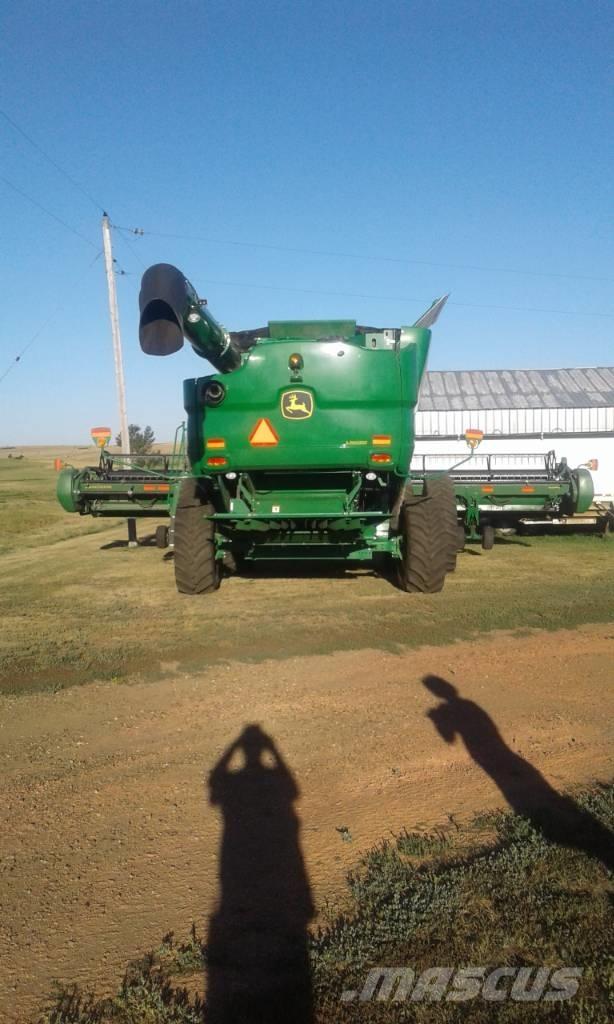 John Deere S 670 Derliaus nuėmimo kombainai