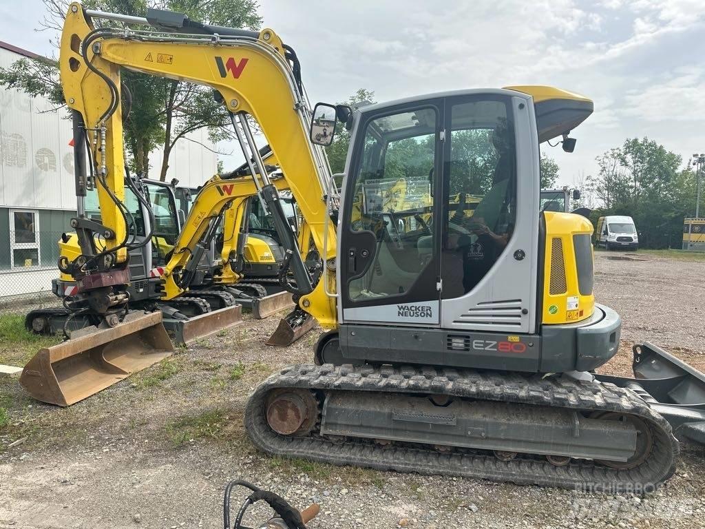 Wacker Neuson EZ80 Vikšriniai ekskavatoriai