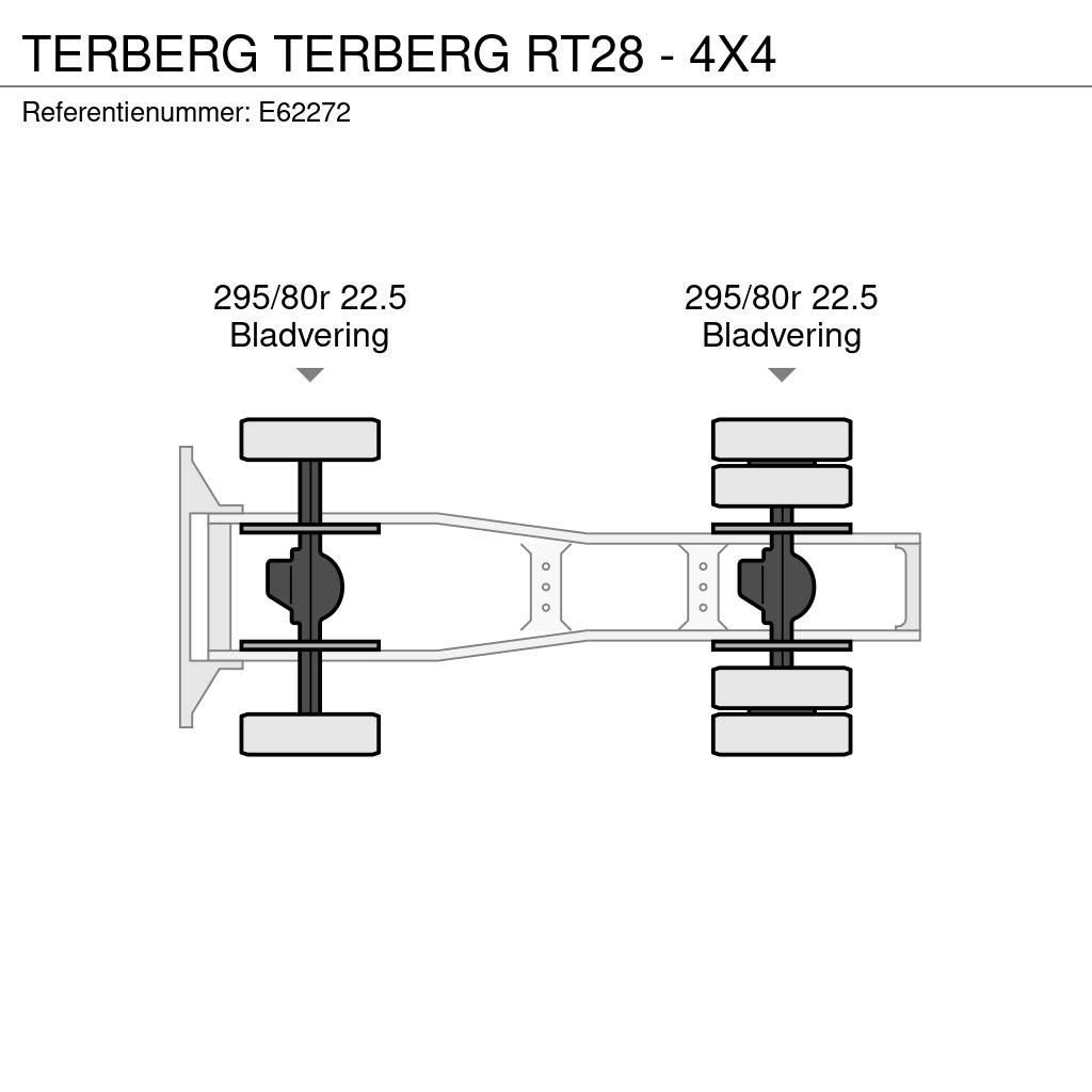 Terberg RT28 - 4X4 Naudoti vilkikai
