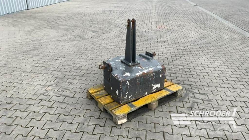 Fendt 1250 KG Kiti naudoti traktorių priedai