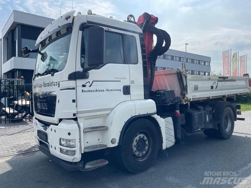 MAN TGS 18.320 Savivarčių priekabų vilkikai