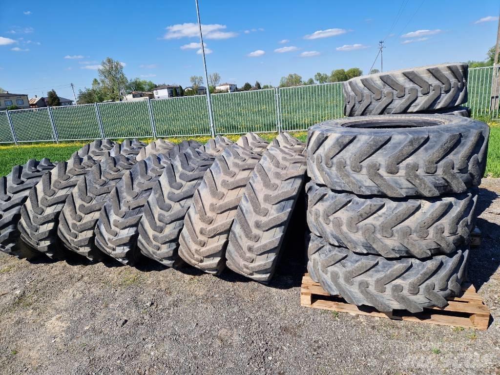 Manitou MT Padangos, ratai ir ratlankiai