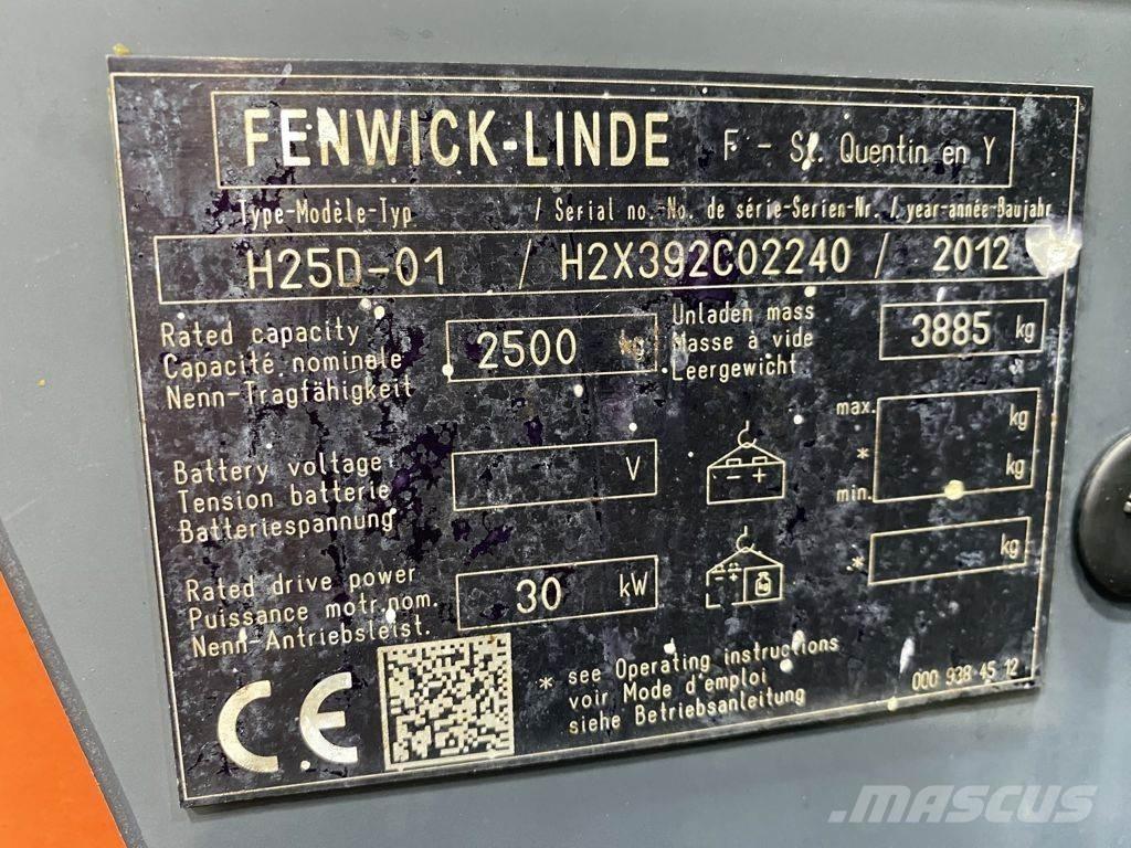 Linde H25D-01 Šakiniai krautuvai - Kita