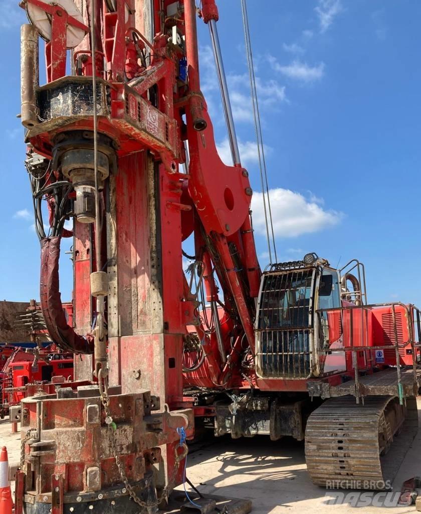 Soilmec SR70 Polių kalimo technika