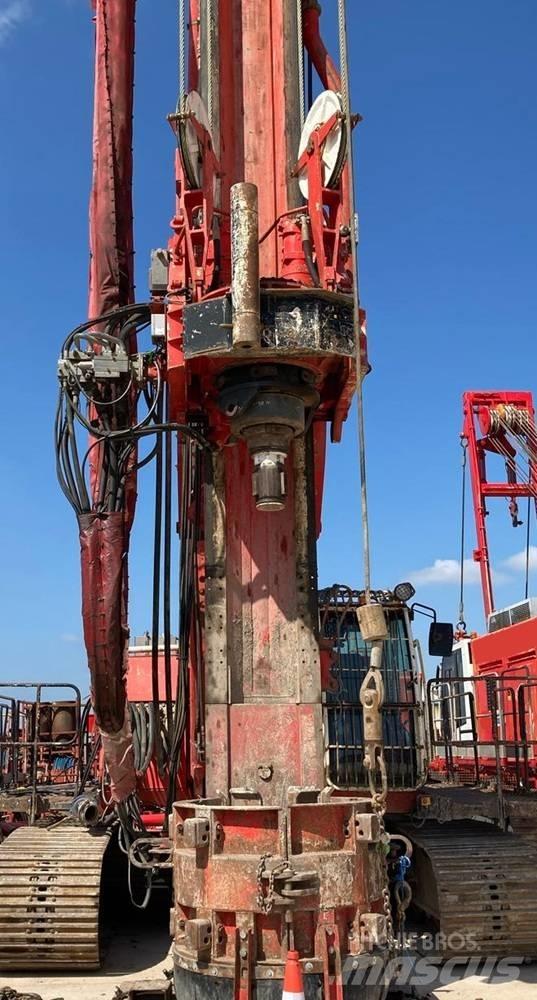 Soilmec SR70 Polių kalimo technika