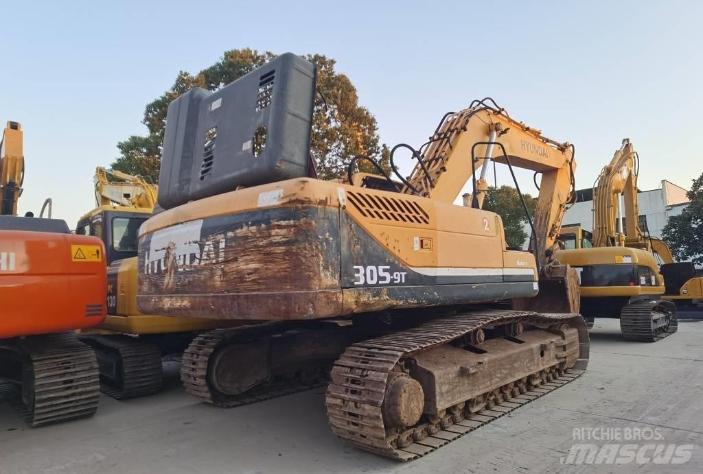 Hyundai R305LC-9T Vikšriniai ekskavatoriai