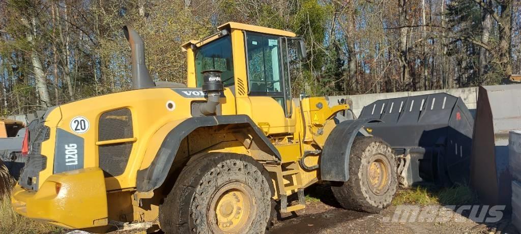 Volvo L 120 G Naudoti ratiniai krautuvai