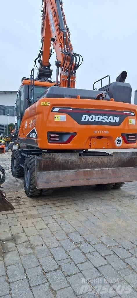 Doosan DX 190 W-7 Ratiniai ekskavatoriai