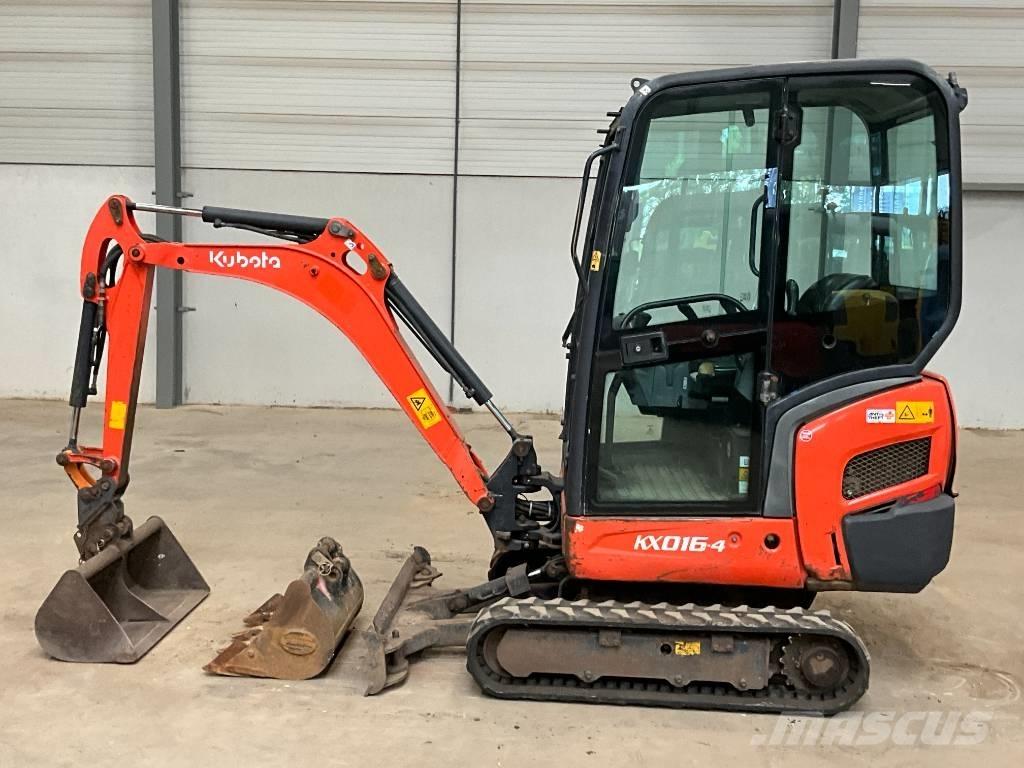 Kubota KX 016-4 Mini ekskavatoriai < 7 t