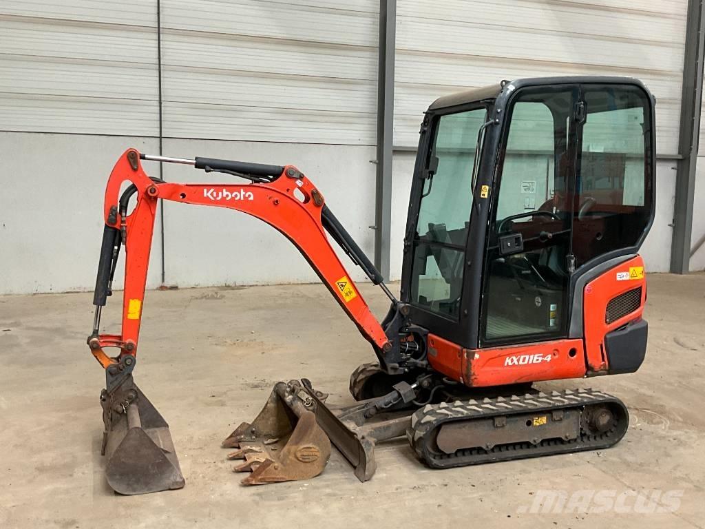 Kubota KX 016-4 Mini ekskavatoriai < 7 t