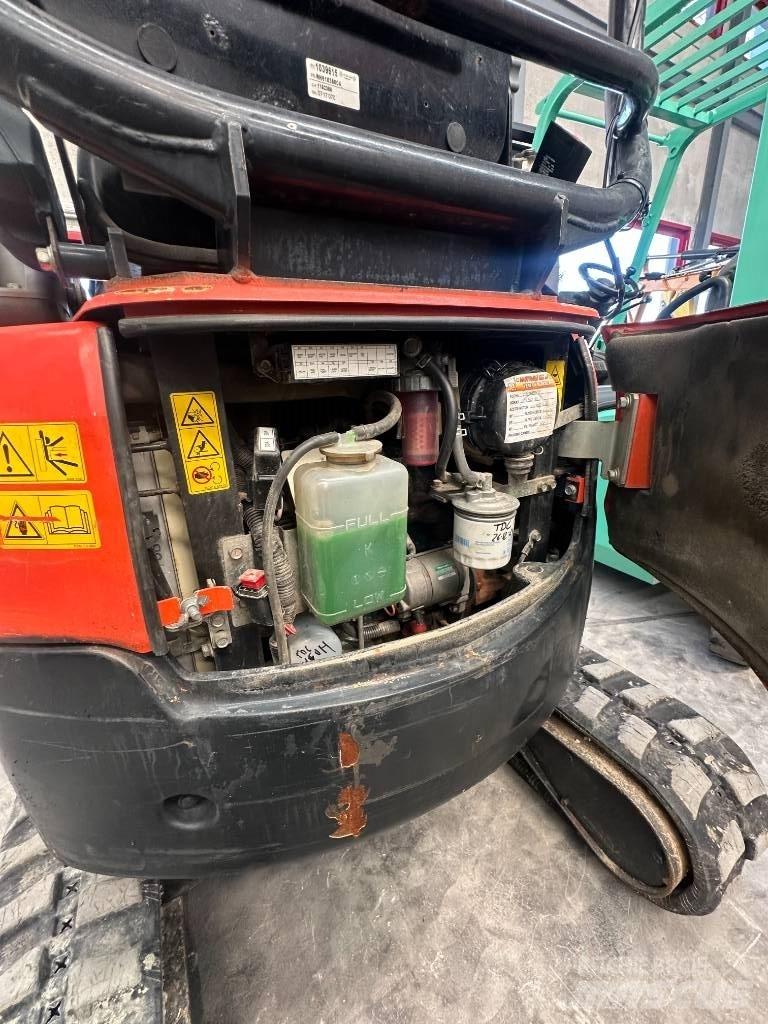 Kubota U 17-3 Mini ekskavatoriai < 7 t