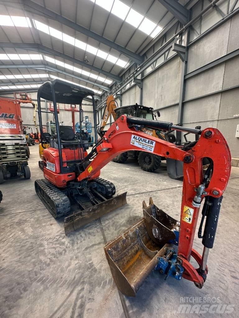 Kubota U 17-3 Mini ekskavatoriai < 7 t