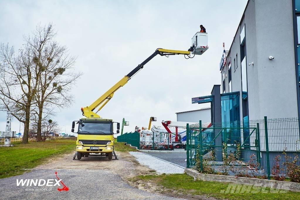 VERSALIFT VT 51 NF Ant vilkikų montuojamos kėlimo platformos