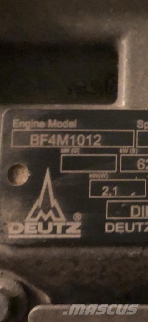 Deutz BF4M1012 Naudoti ratiniai krautuvai