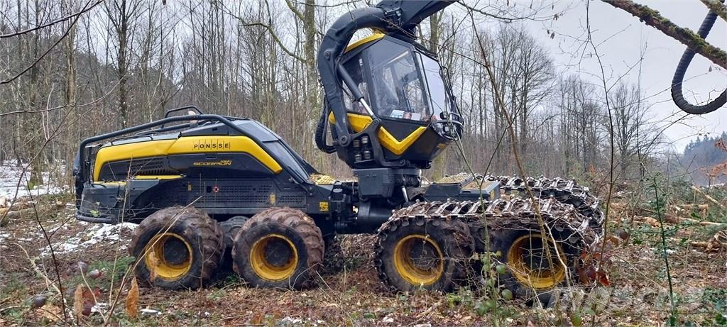 Ponsse Scorpion King Miško technika (Harvesteriai)