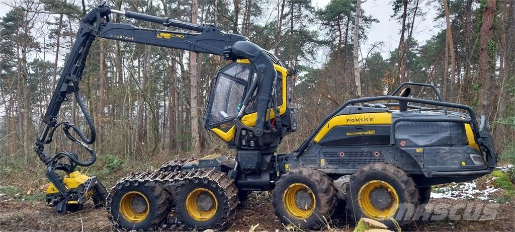 Ponsse Scorpion King Miško technika (Harvesteriai)