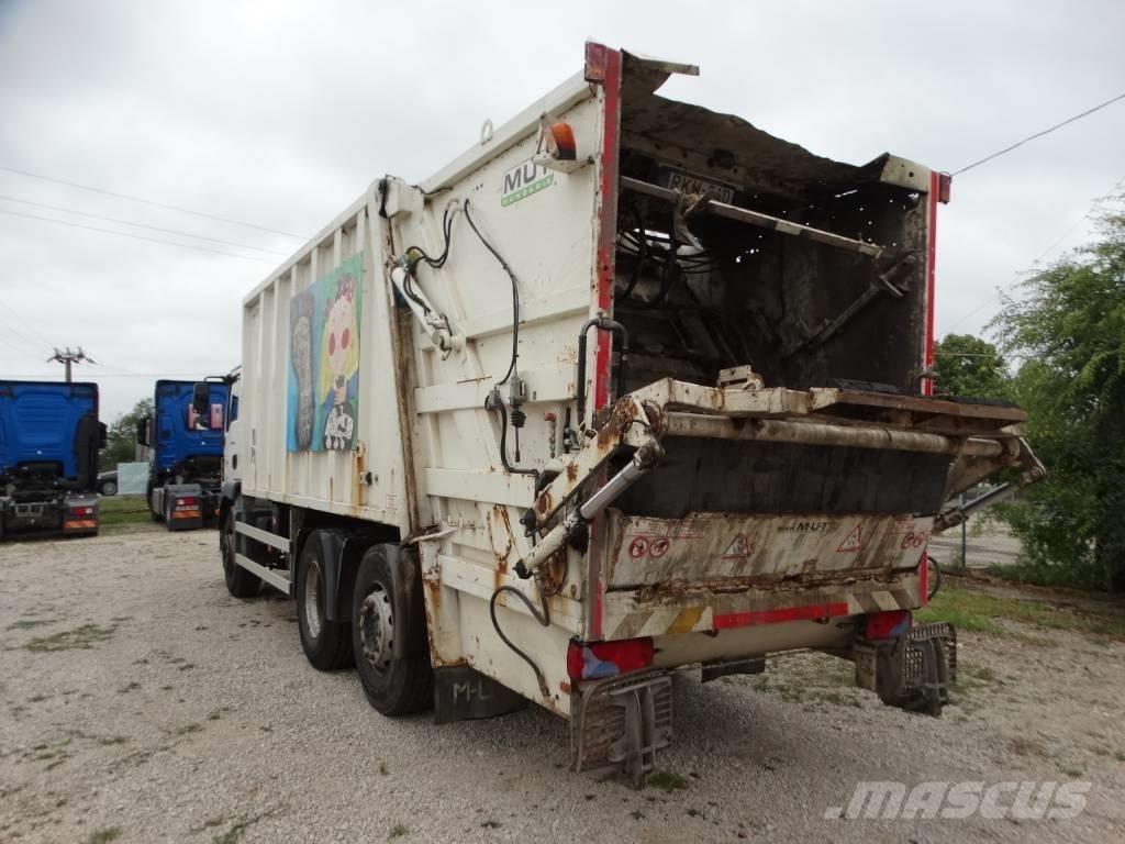 MAN TGM 26.320 Šiukšliavežės