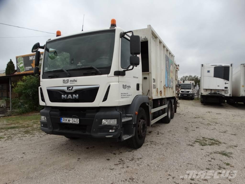 MAN TGM 26.320 Šiukšliavežės