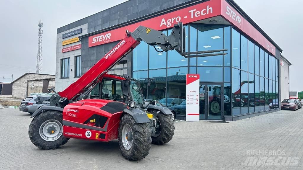 Weidemann T 7035 Teleskopiniai krautuvai žemės ūkiui