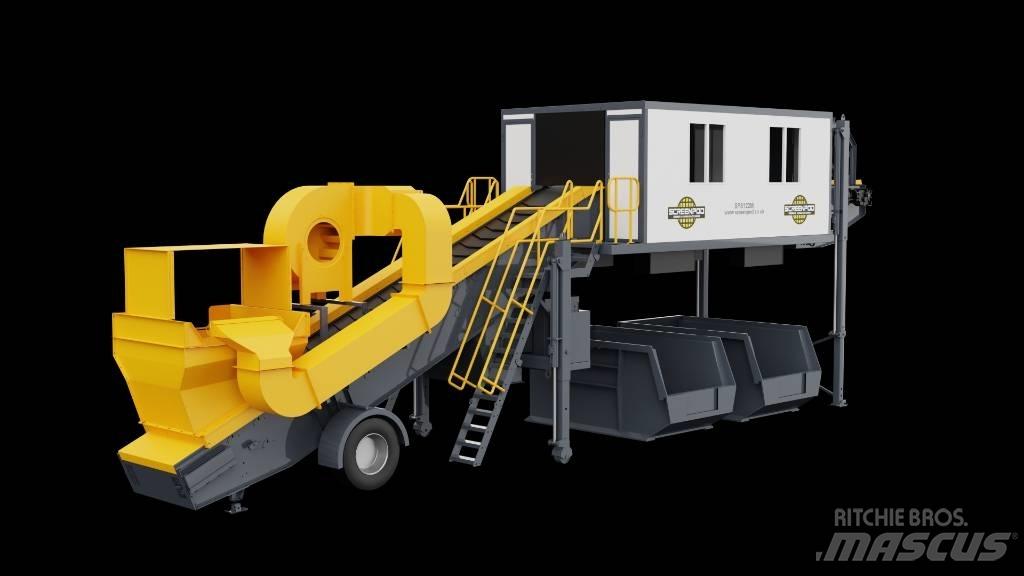 Screenpod SPS 122 M Rūšiavimo technika