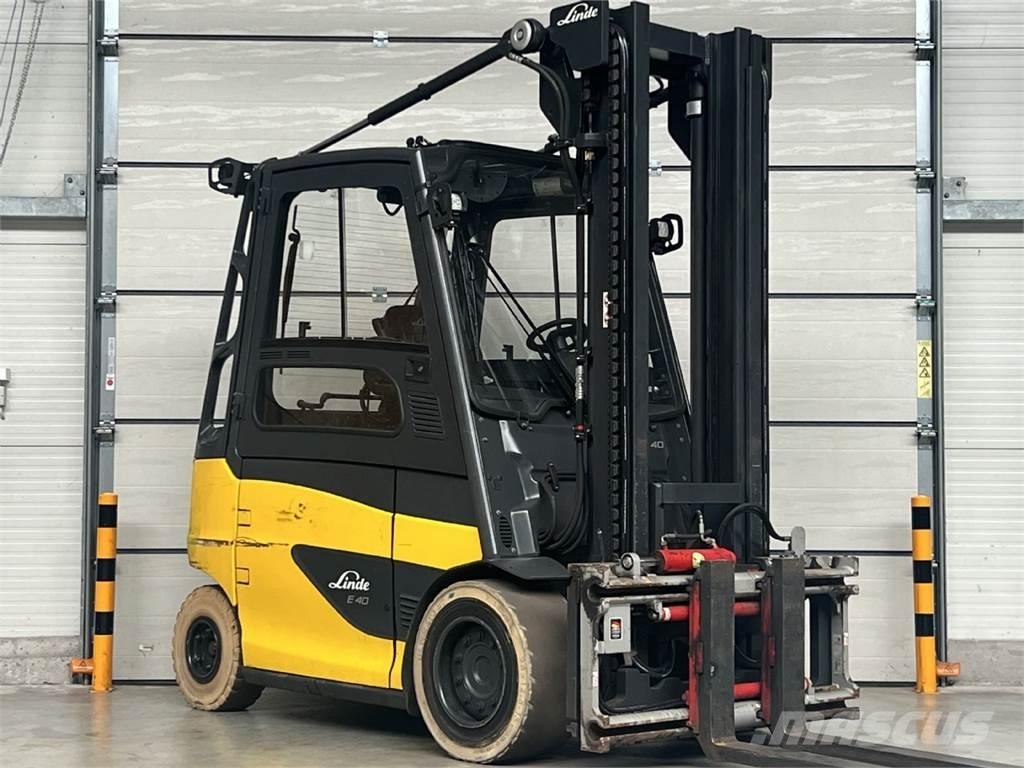 Linde E 40H-01 / 600 Elektriniai šakiniai krautuvai